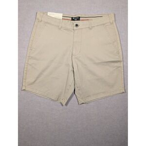 Sperry Flex Cotton Shorts Mens 32 Lt Grey Vintage Wash 8" Inseam NWT